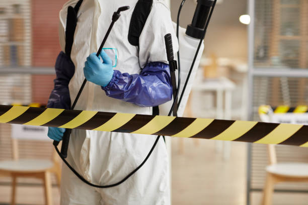 Professional Biohazard technician working in Watkins, CO